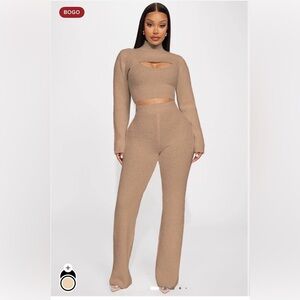Fashion Nova Feeling Cozy 3 Piece Set